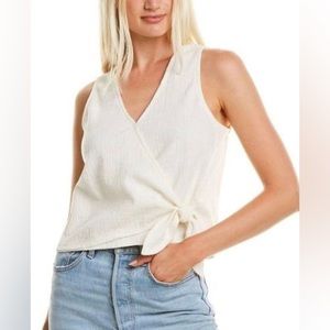 Madewell Texture & Thread  Wrap Tie Tank Top Size S
